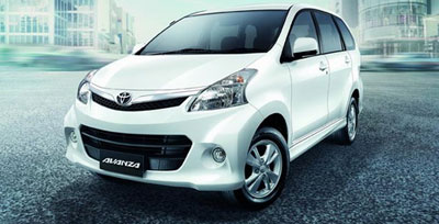 Toyota Avanza for rent in Phuket