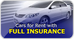 Cars for Rent wiht Full Insurance