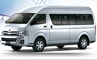 Toyota Commuter car for rent